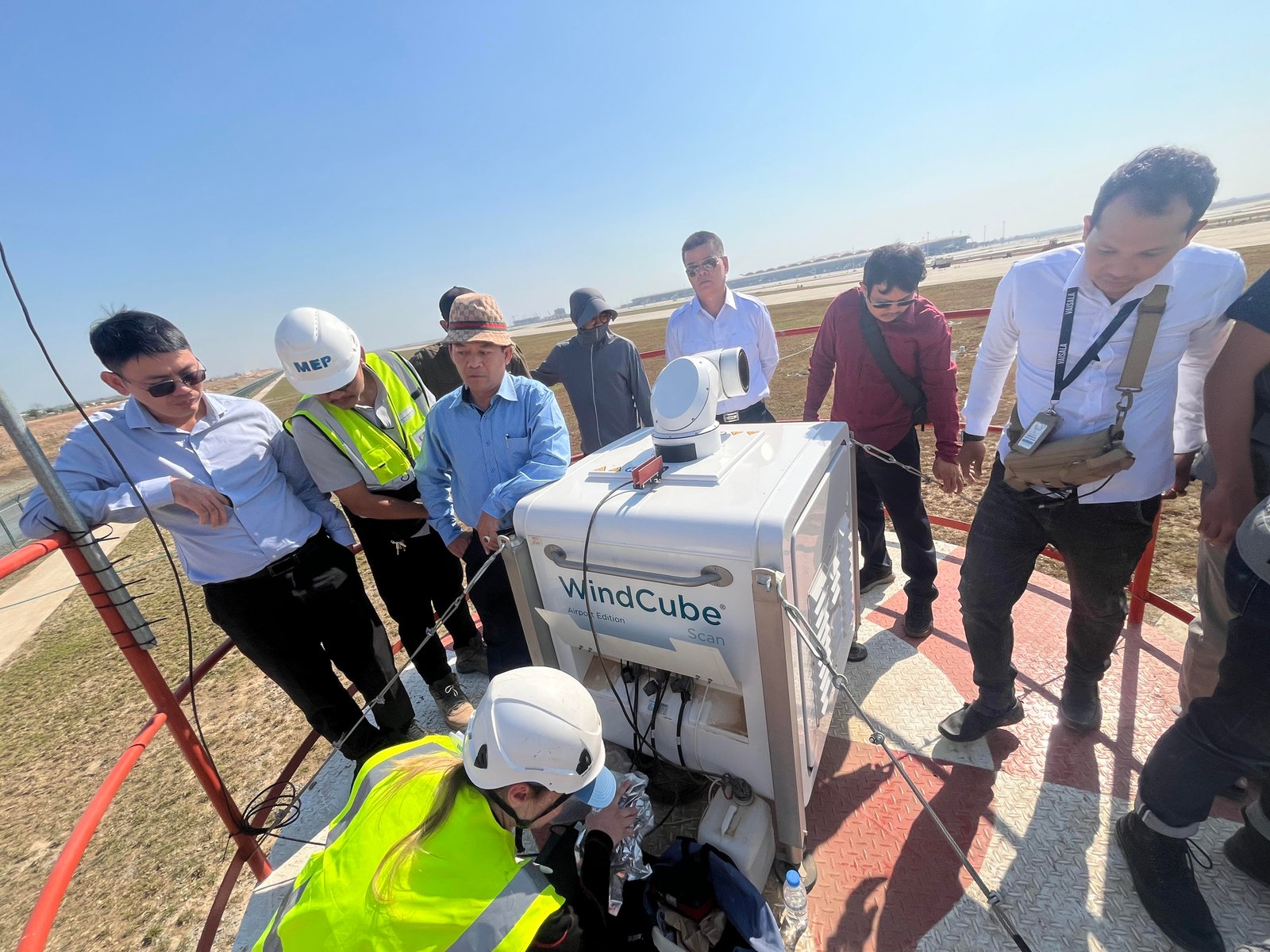 សកម្មភាពបណ្តុះបណ្តាល និងធ្វើ SAT ស្តីពីឧបករណ៍ឧតុនិយមនៅអាកាសយានដ្ឋានអន្តរជាតិតេជោ Image 49