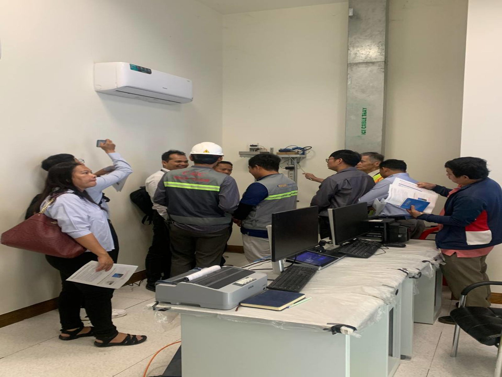 សកម្មភាពចុះហត្ថលេខា និងវគ្គបណ្តុះបណ្តាល (SAT) លើឧបករណ៍ HimawariCast Satellite នៅអាកាសយានដ្ឋានអន្តរជាតិតេជោ Image 228