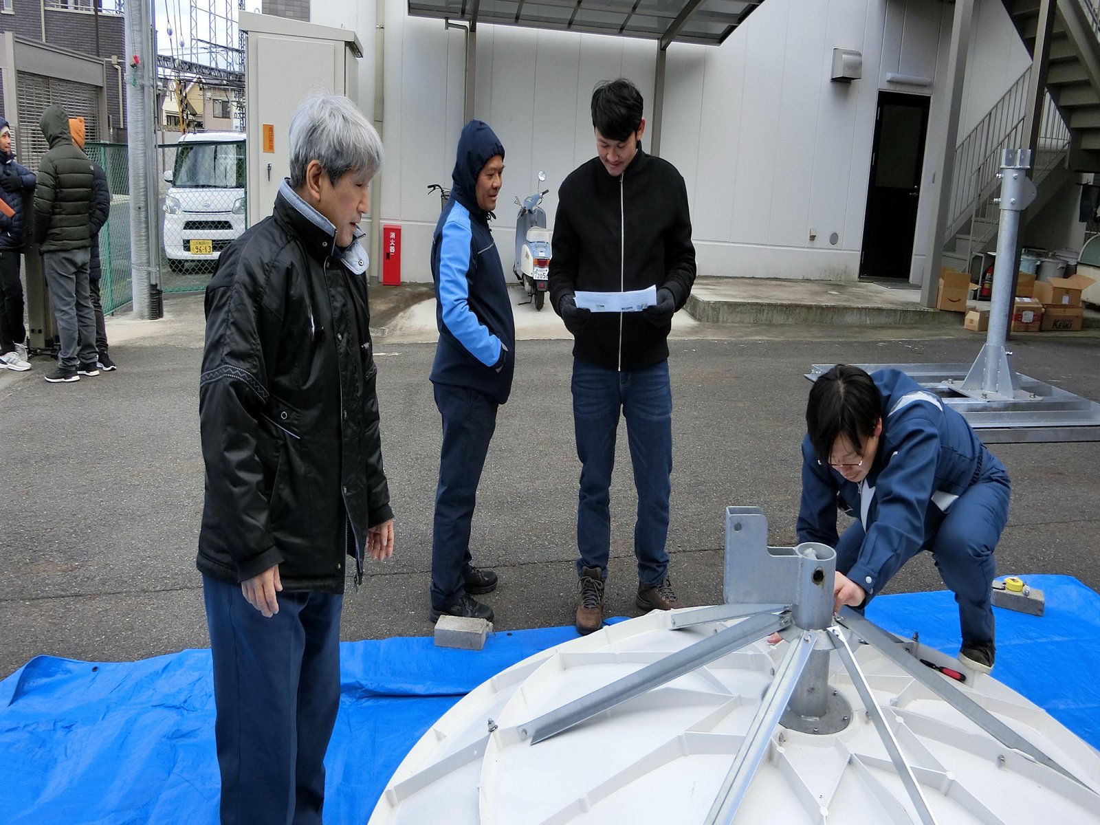 សកម្មភាពចុះសិក្សា និងធ្វើ FAT ស្តីពីឧបករណ៍ HimawariCast Satellite ដោយផ្ទាល់នៅក្រុមហ៊ុនផលិត Oriental Electronics, Inc. Image 260