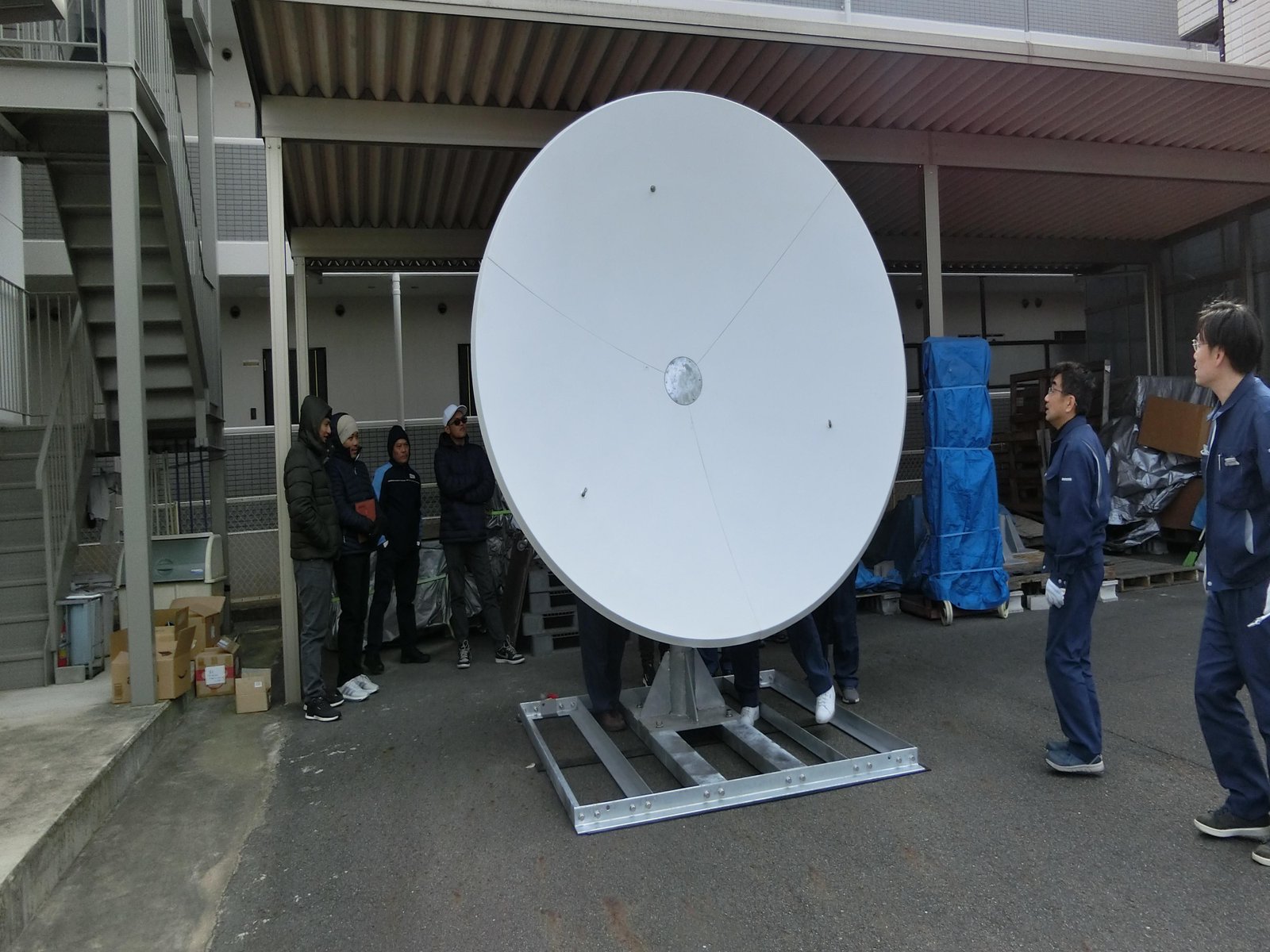 សកម្មភាពចុះសិក្សា និងធ្វើ FAT ស្តីពីឧបករណ៍ HimawariCast Satellite ដោយផ្ទាល់នៅក្រុមហ៊ុនផលិត Oriental Electronics, Inc. Image 262