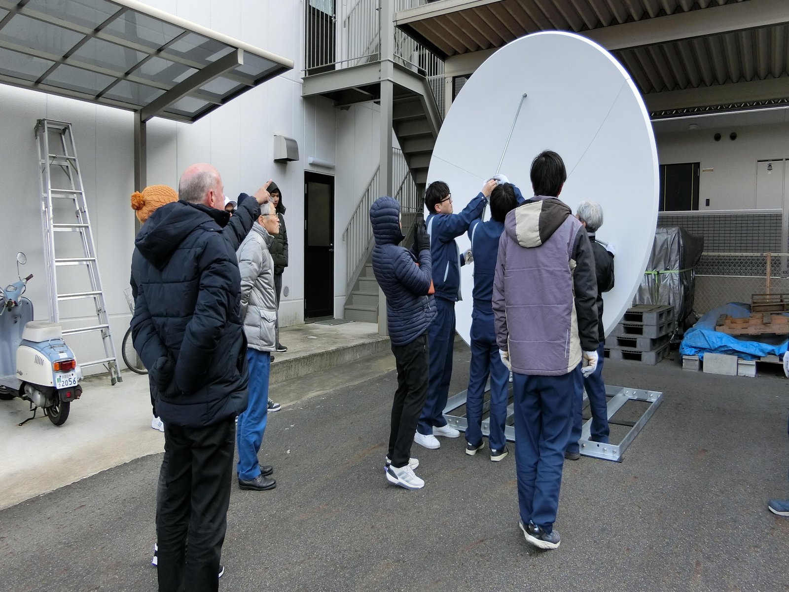 សកម្មភាពចុះសិក្សា និងធ្វើ FAT ស្តីពីឧបករណ៍ HimawariCast Satellite ដោយផ្ទាល់នៅក្រុមហ៊ុនផលិត Oriental Electronics, Inc. Image 263