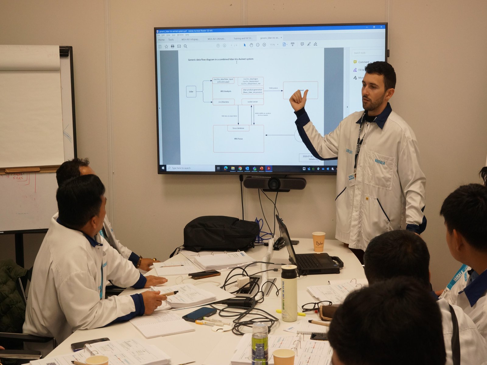 សកម្មភាពចុះសិក្សា និងធ្វើ FAT ស្តីពីឧបករណ៍ឧតុនិយមដោយផ្ទាល់នៅរោងចក្រ Vaisala Image 27