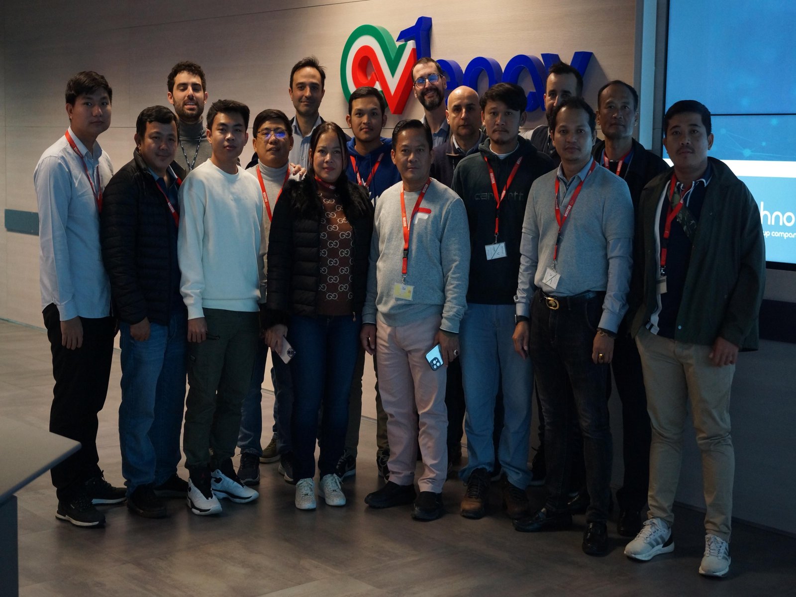 សកម្មភាពចុះសិក្សា និងធ្វើ FAT ស្តីពីឧបករណ៍D-ATIS ដោយផ្ទាល់នៅក្រុមហ៊ុនTechno Sky Image 185