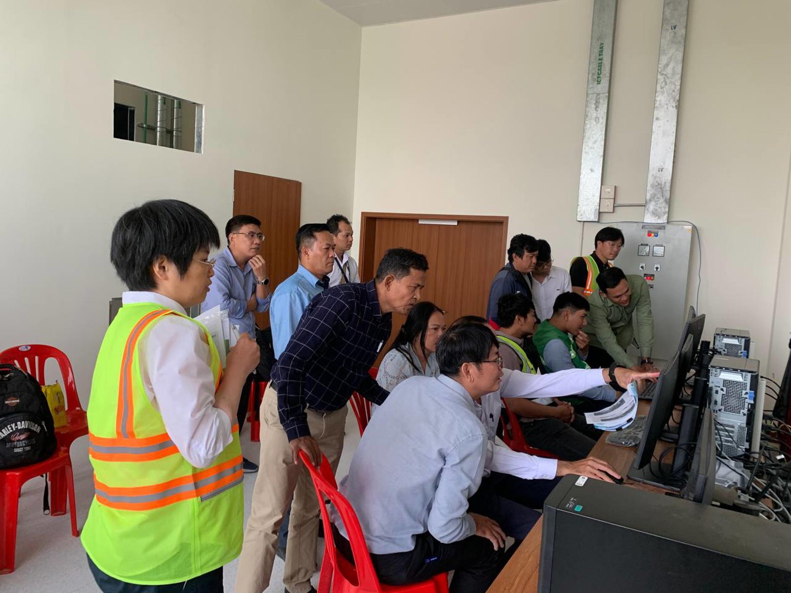 សកម្មភាពចុះហត្ថលេខា និងវគ្គបណ្តុះបណ្តាល (SAT) លើឧបករណ៍ HimawariCast Satellite នៅអាកាសយានដ្ឋានអន្តរជាតិតេជោ Image 224