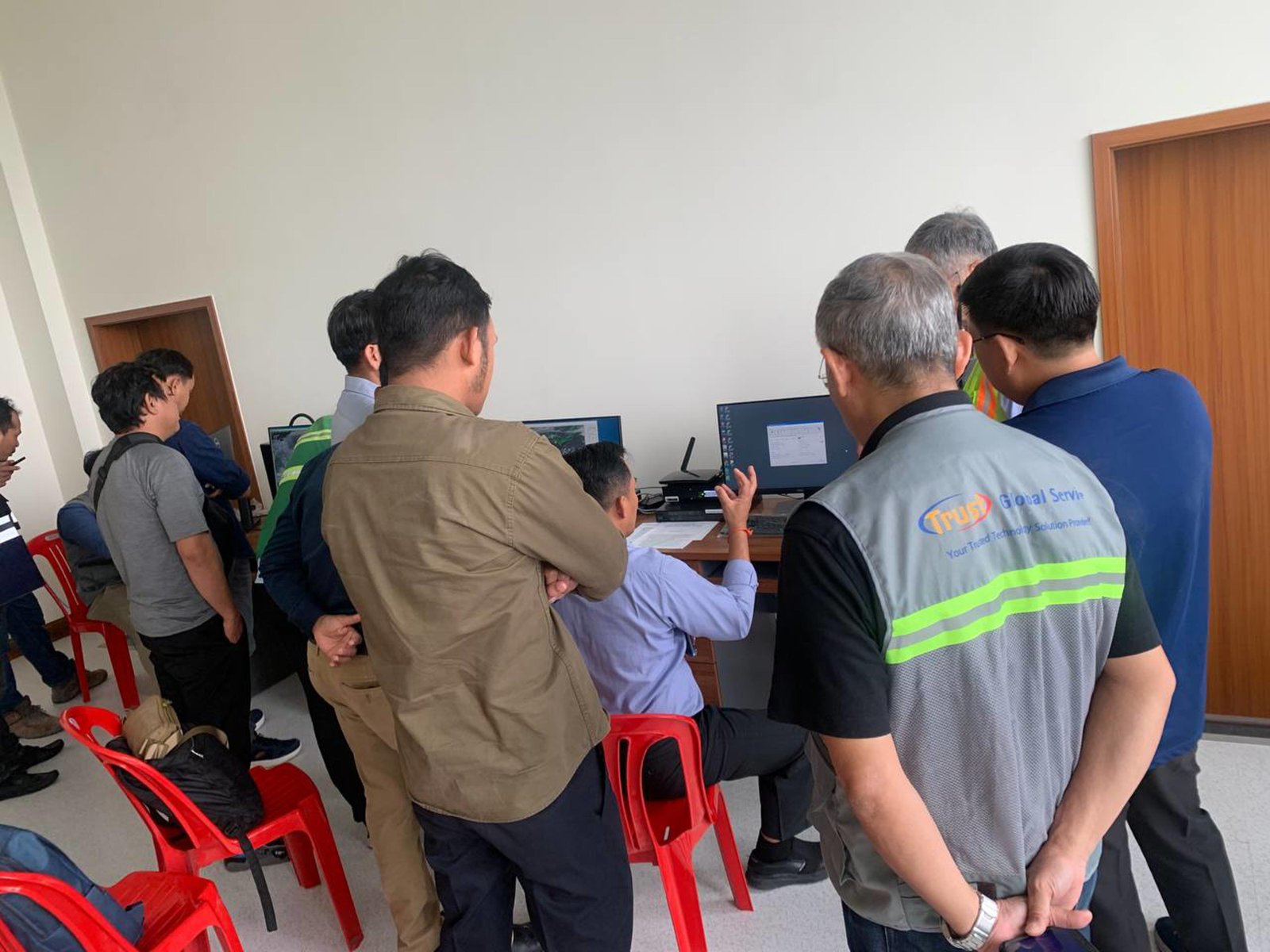 សកម្មភាពចុះហត្ថលេខា និងវគ្គបណ្តុះបណ្តាល (SAT) លើឧបករណ៍ HimawariCast Satellite នៅអាកាសយានដ្ឋានអន្តរជាតិតេជោ Image 226